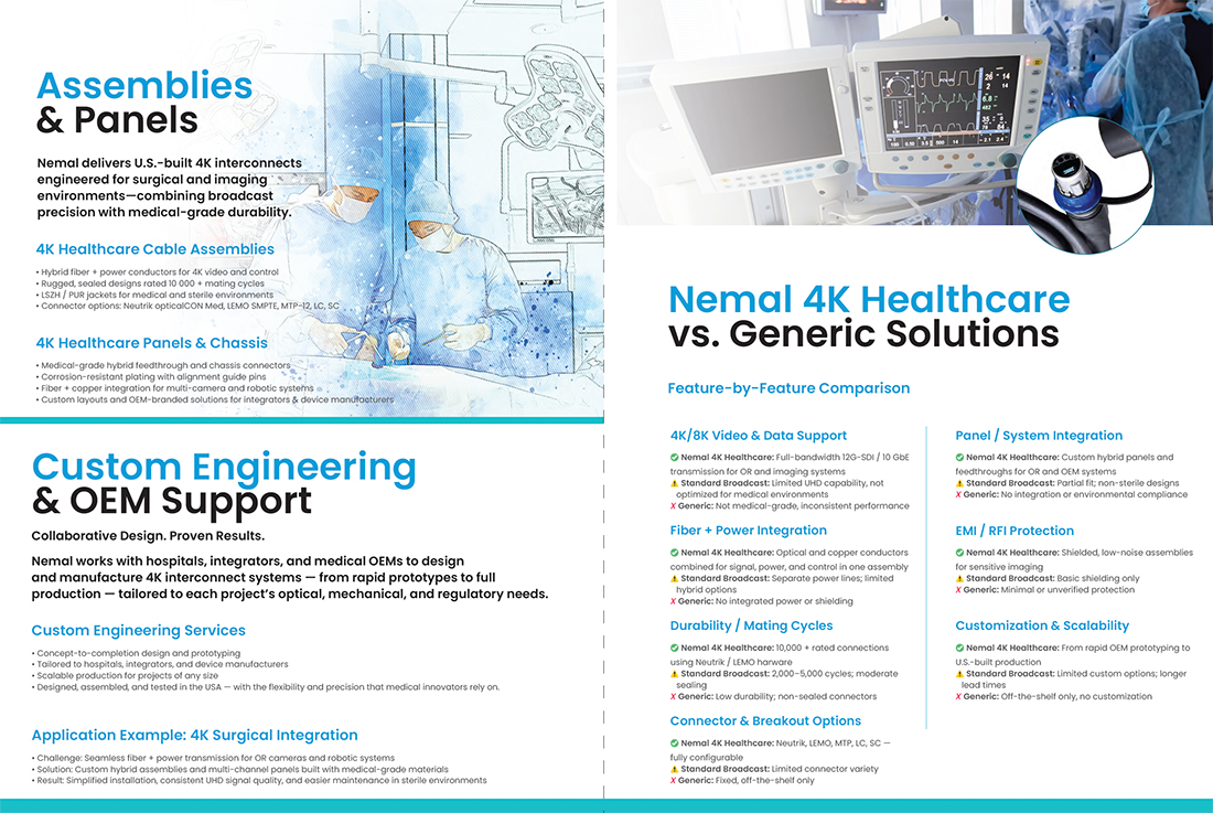 New product line support Helathcare initiative