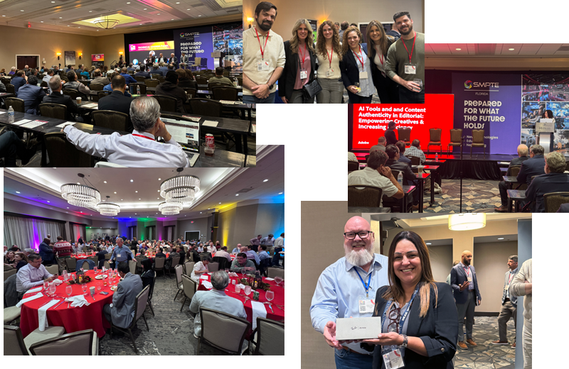 SMPTE Florida sponsor expo or session photo